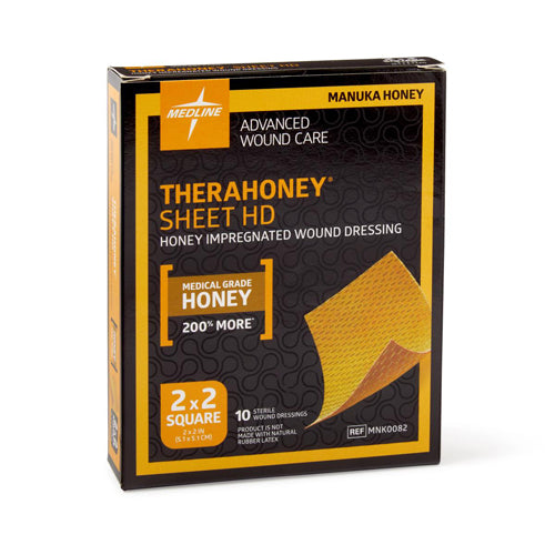 TheraHoney HD Dressings 4x5 | Box of 10 | Healing Support TheraHoney HD Dressings 4x5 | Box of 10 | Healing Support