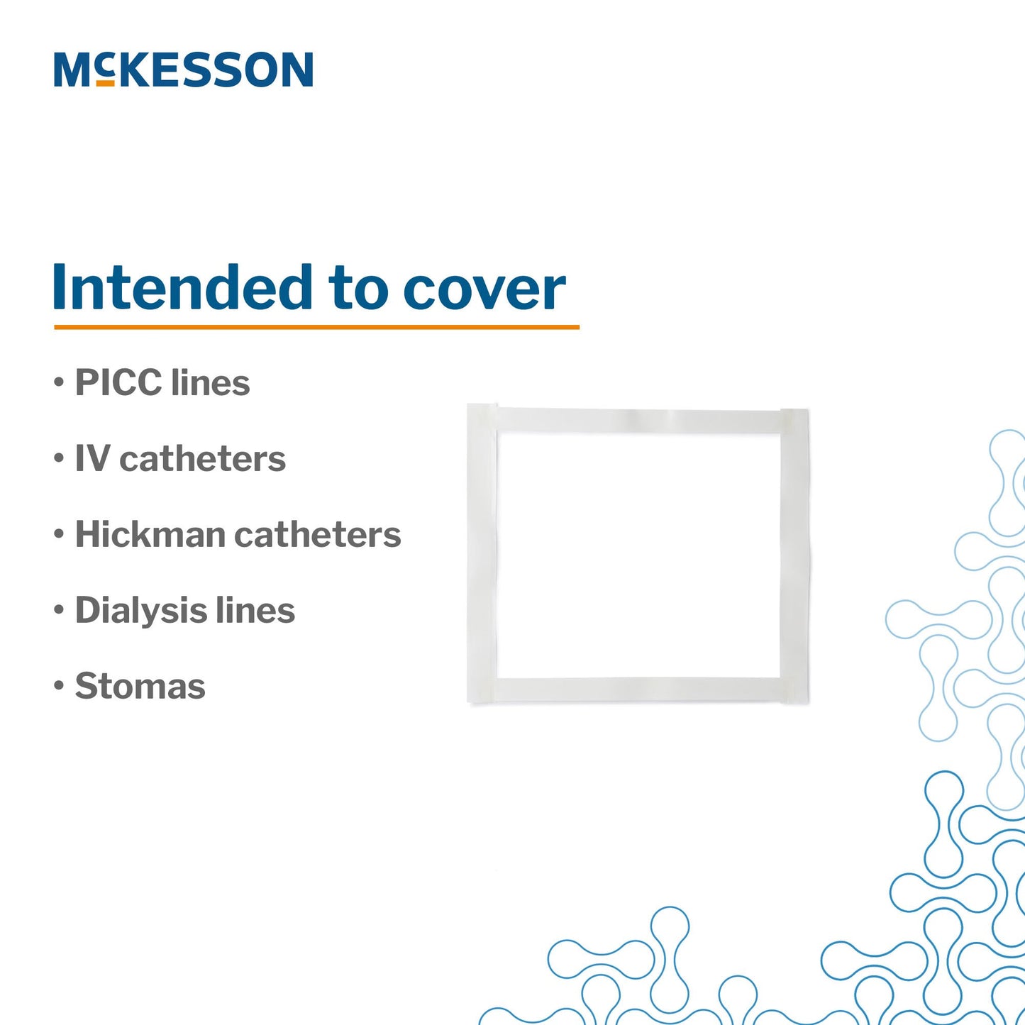 Moisture Barrier Protector McKesson 10 X 12 Inch NonSterile Pk/5