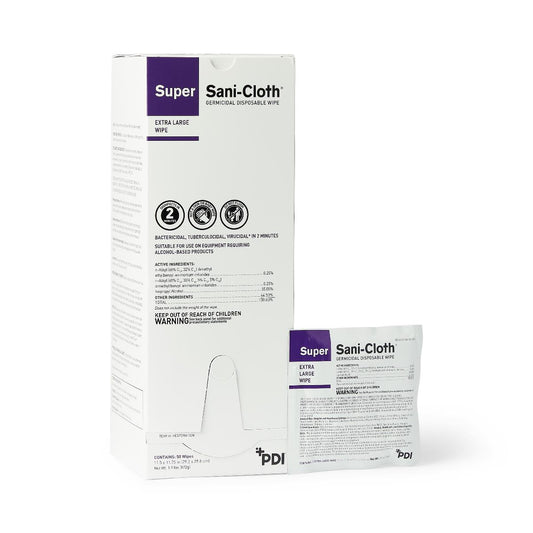 Sani-Cloth Super Germicidal Wipes, Individually Wrapped