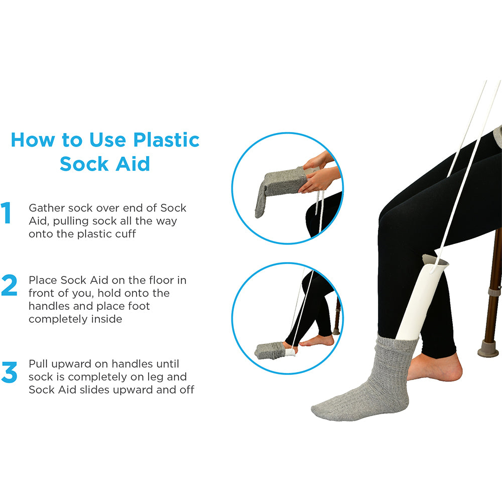 Sock Aid - Hard Plastic Style