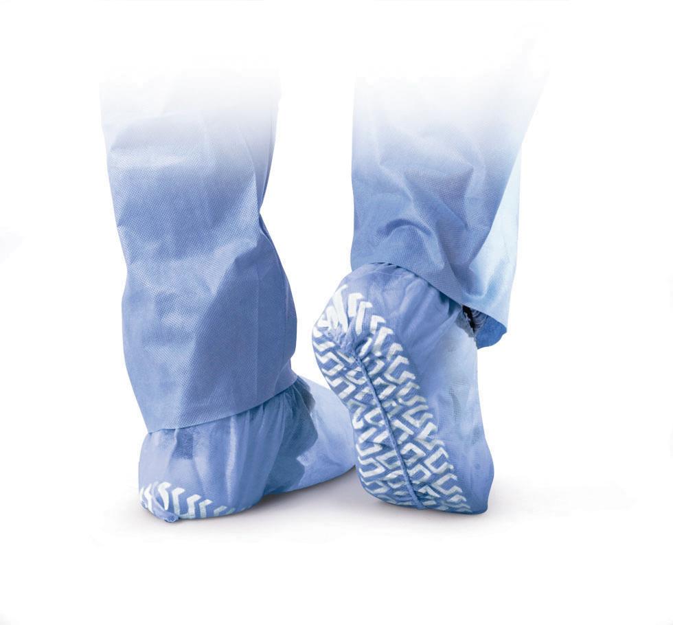 Medline Nonskid Polypropylene Shoe Covers