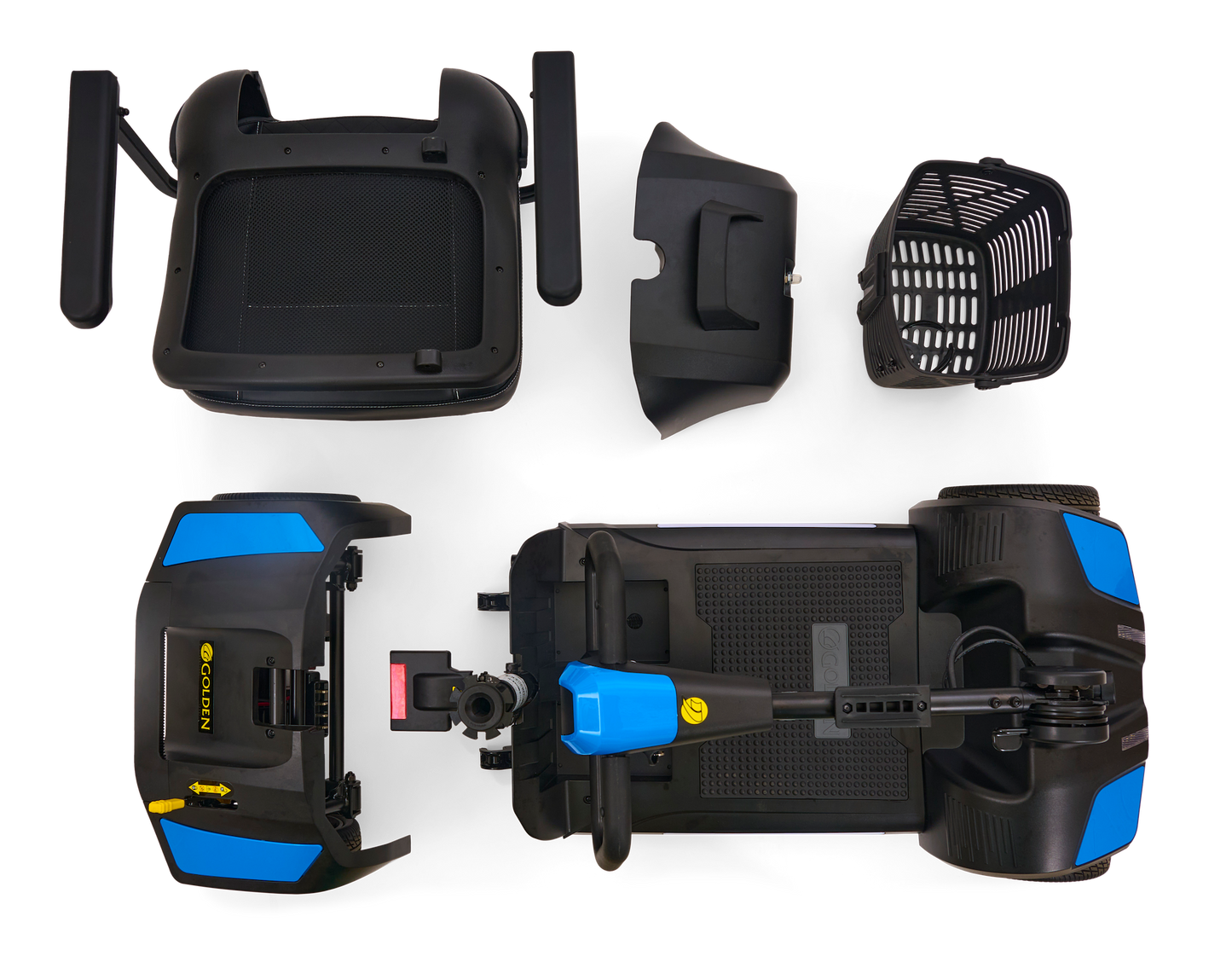 BuzzAround XL Microturn - 4 Wheel Scooter by Golden Technologies