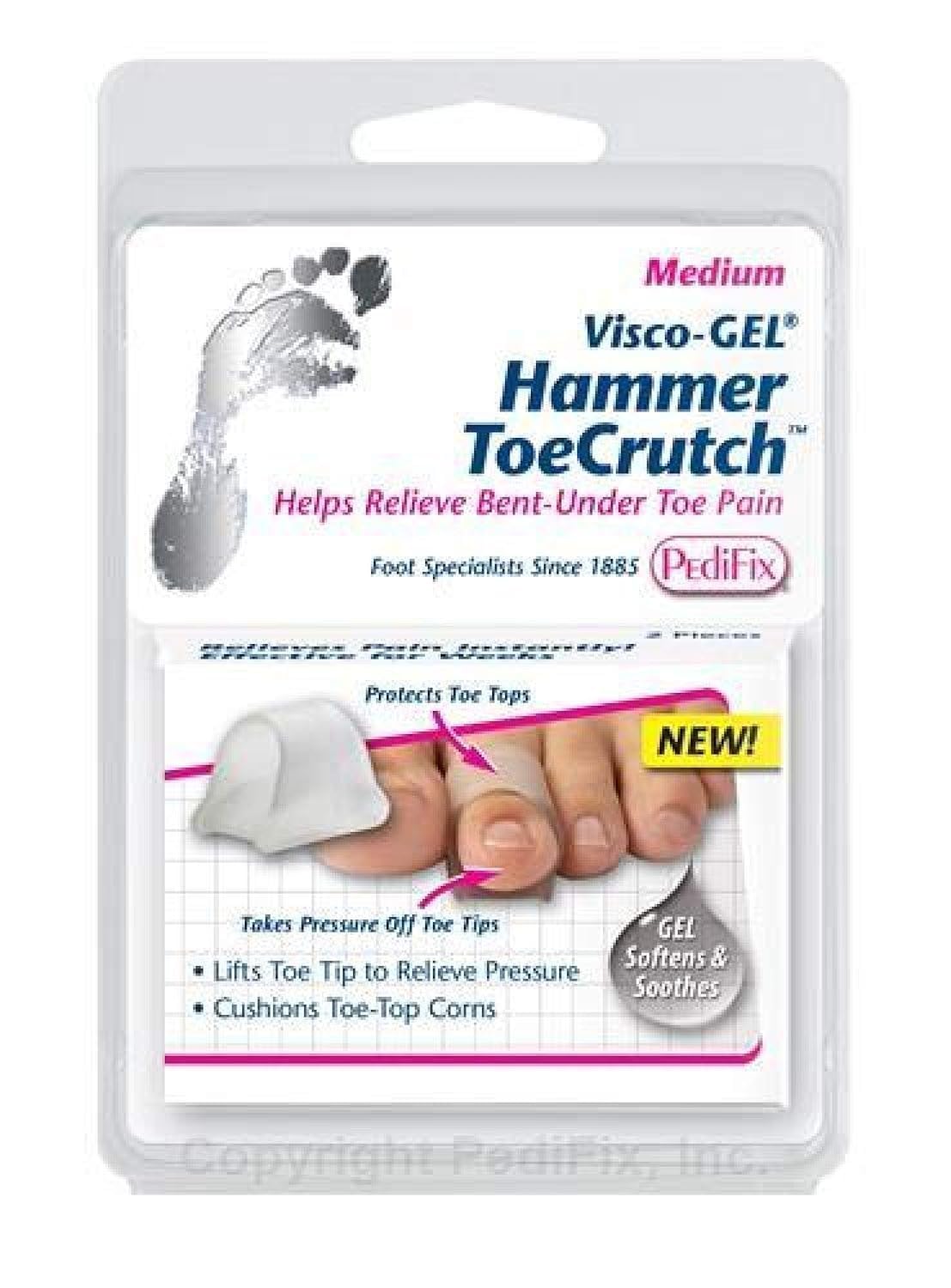 Pedifix Visco GEL Hammer Toe Crutch - Thumbnail 2