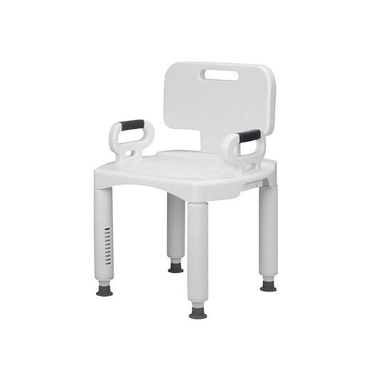 Premium Series Shower Chair with Back and Arms