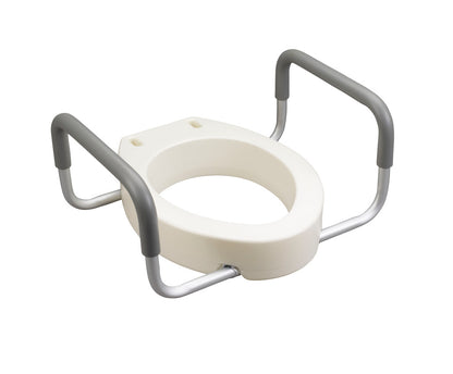 Premium Toilet Seat Riser with Removable Arms