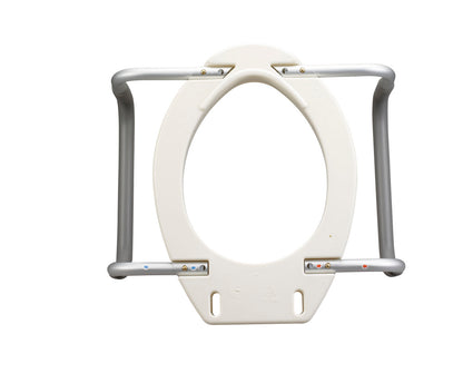 Premium Toilet Seat Riser with Removable Arms