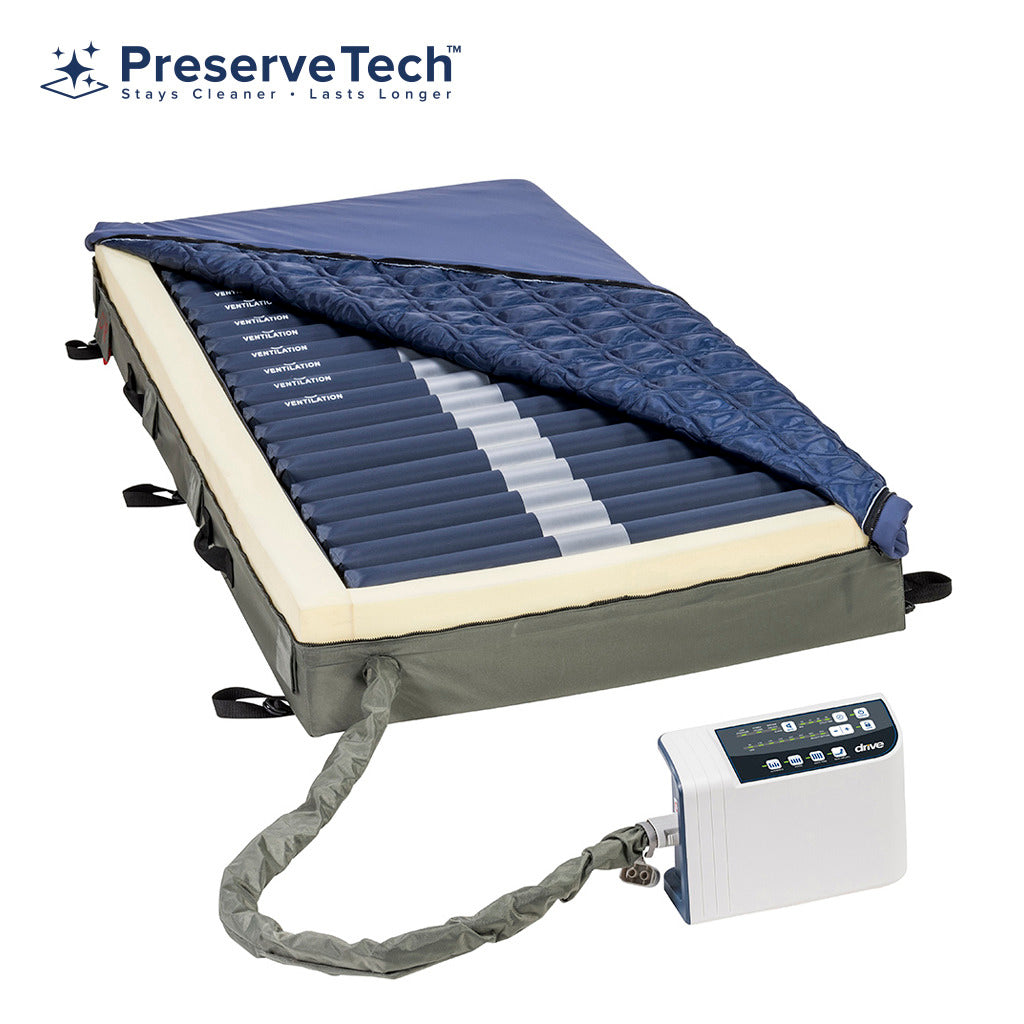 PreserveTech™ Med-Aire Edge Alternating Pressure & Low Air Loss Mattress Replacement System
