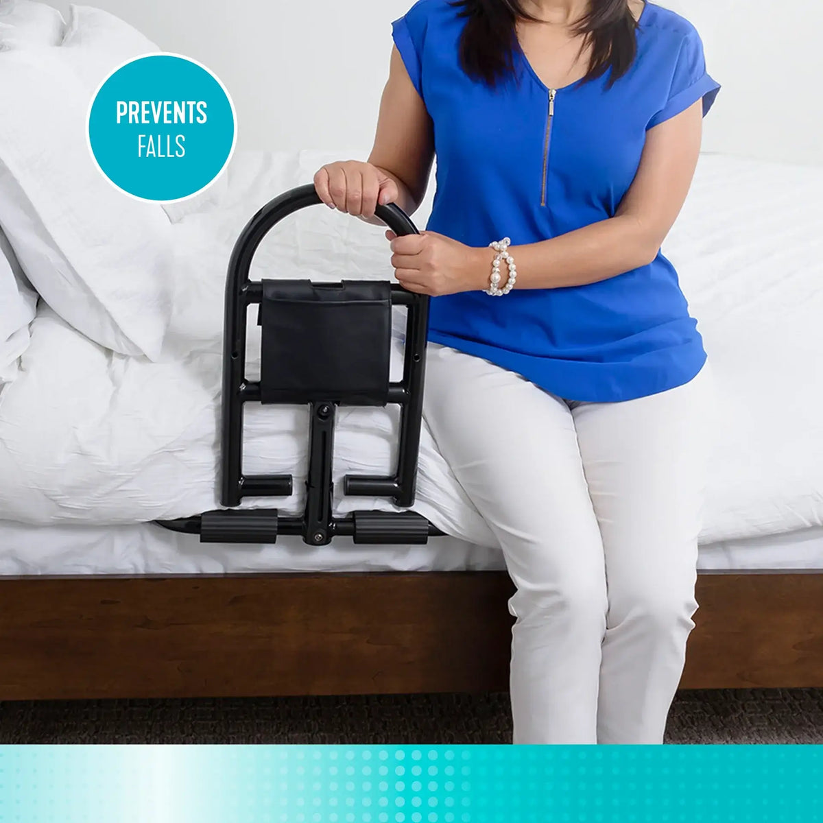 Bed Box Handle Prime Bed Handle by Stander Adjustable Bed Assist Handle
