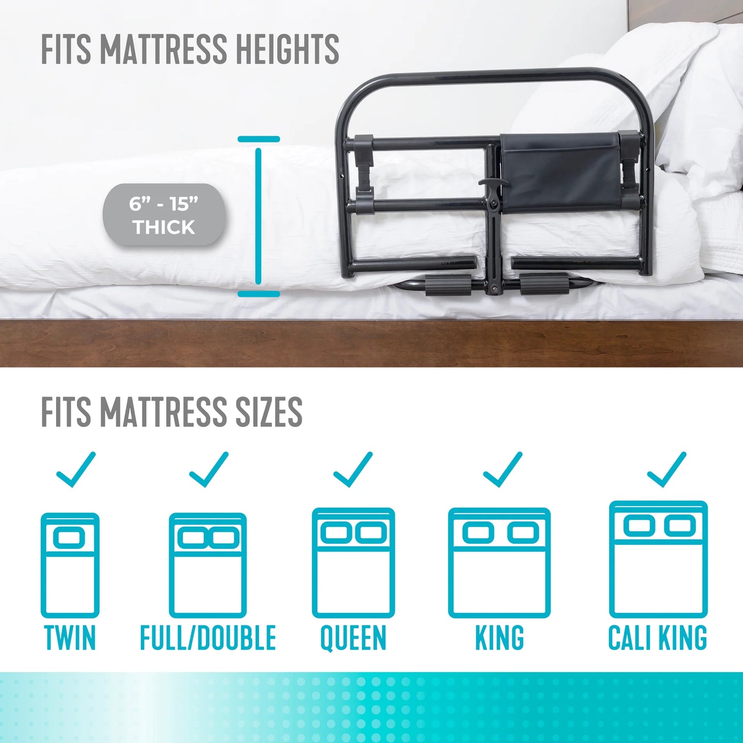 Stander Prime Safety Bed Rail