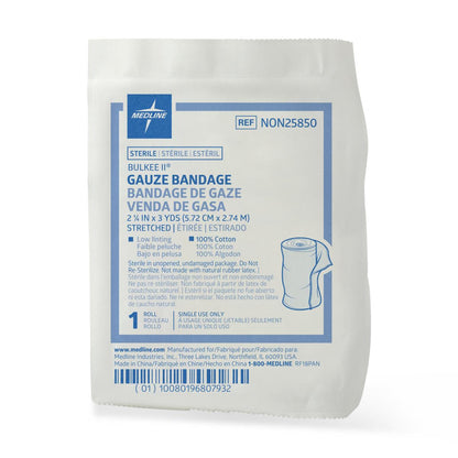 Bulkee II Sterile Cotton Gauze Bandages Various Sizes