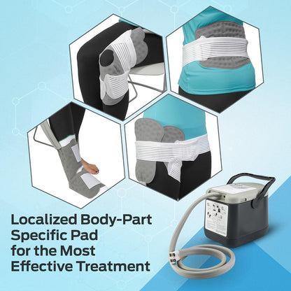 Ossur Cold Rush Compact Cold Therapy Machine System and Pads