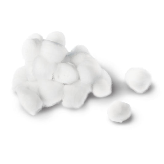 Large Cotton Balls, 1.25" (Case of 2000)