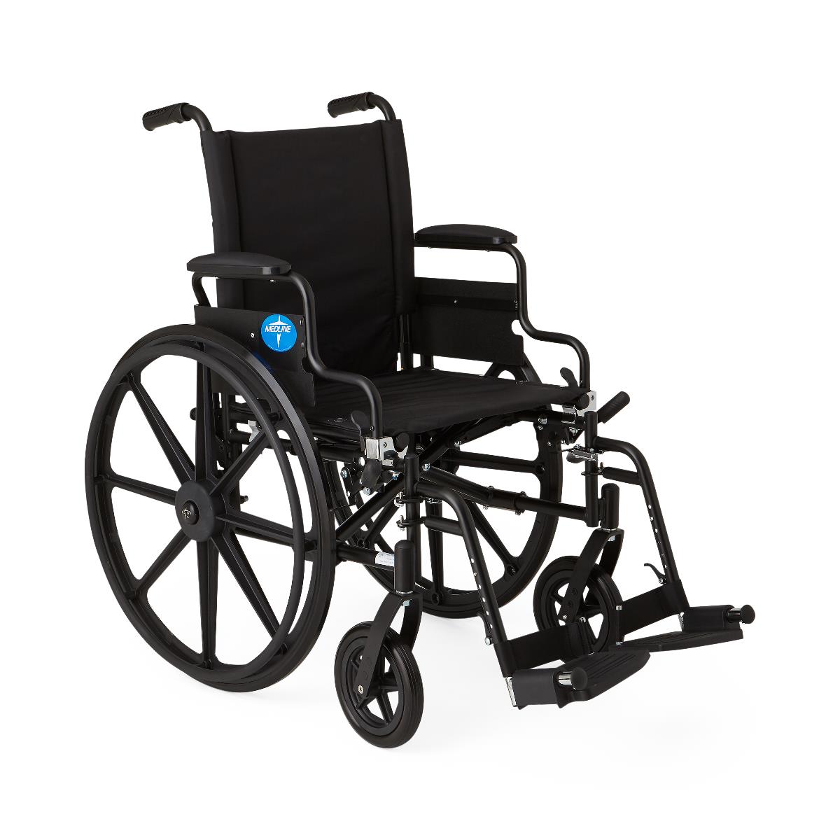 Excel K4 Wheelchair w/ Removable Desk Length Arms (18inblack)