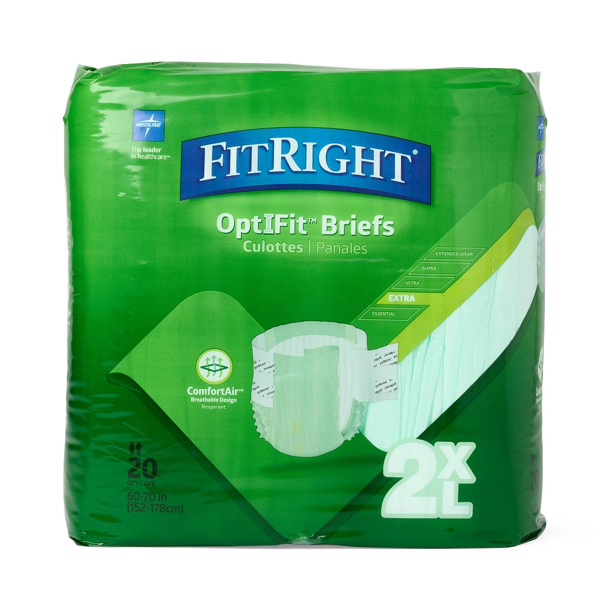 FitRight Extra Incontinence Briefs