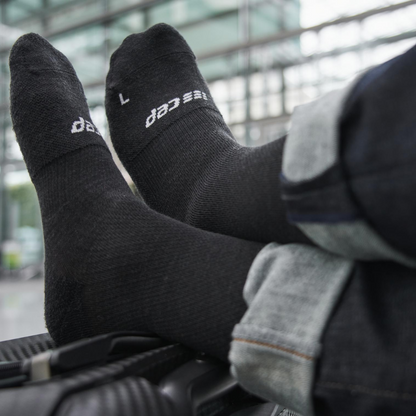 Flight Socks, Black, Men