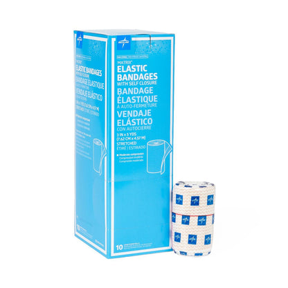 Matrix Elastic Bandage with Self-Closure, Stretched, Nonsterile, Various Sizes