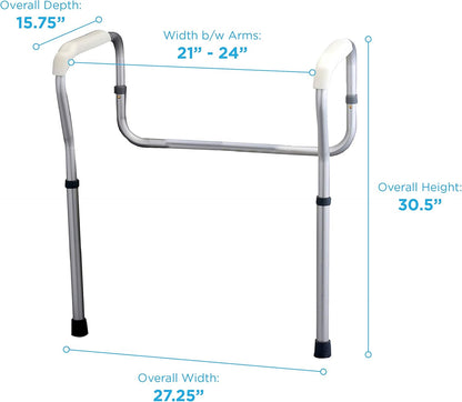Nova Toilet Safety Rails