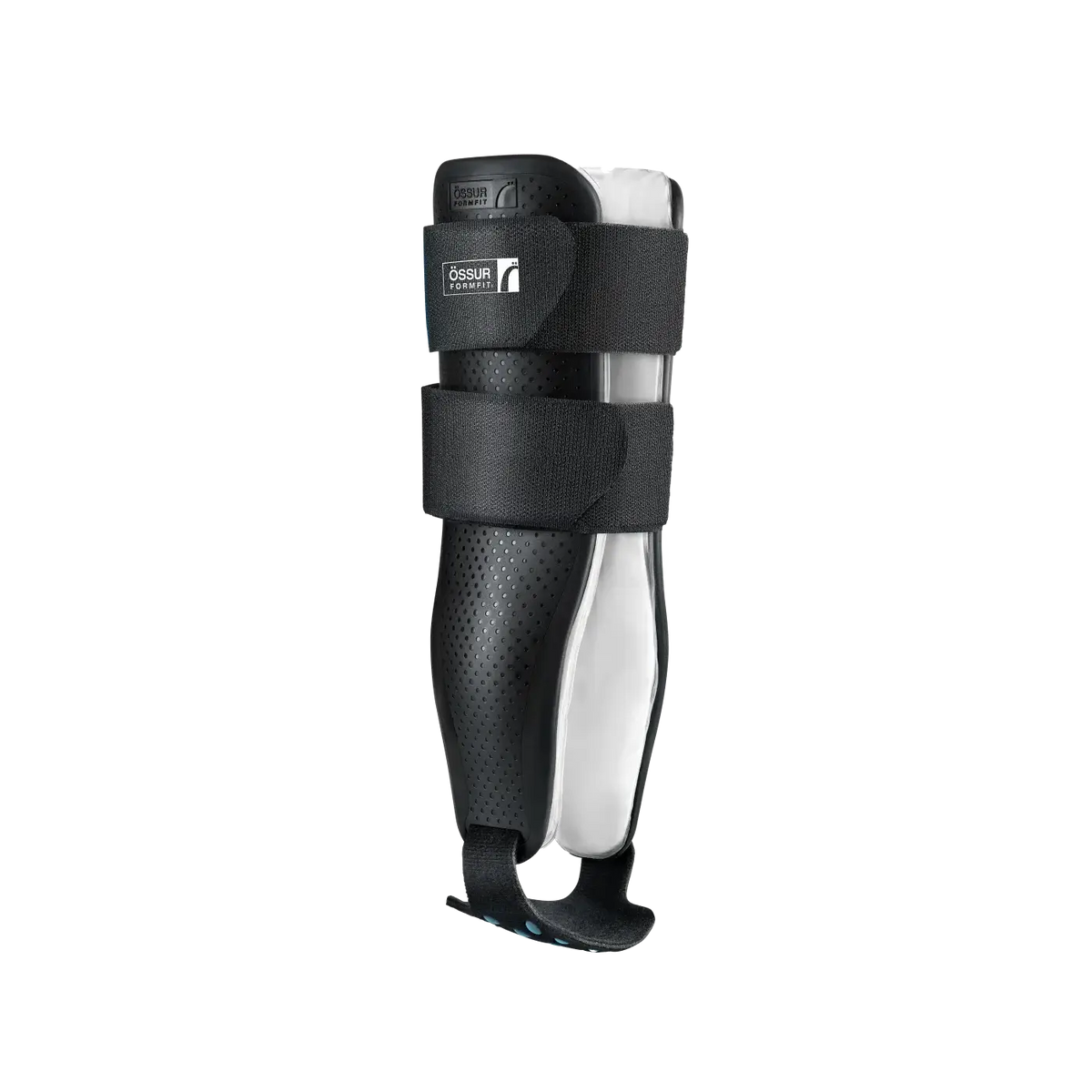 Formfit Ankle Air Universal Stirrup brace with black perforated liner, white air bladder panels, and two adjustable straps