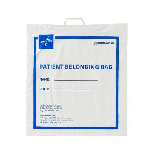 Patient Belonging Bag, Rigid Handle (Case of 250)