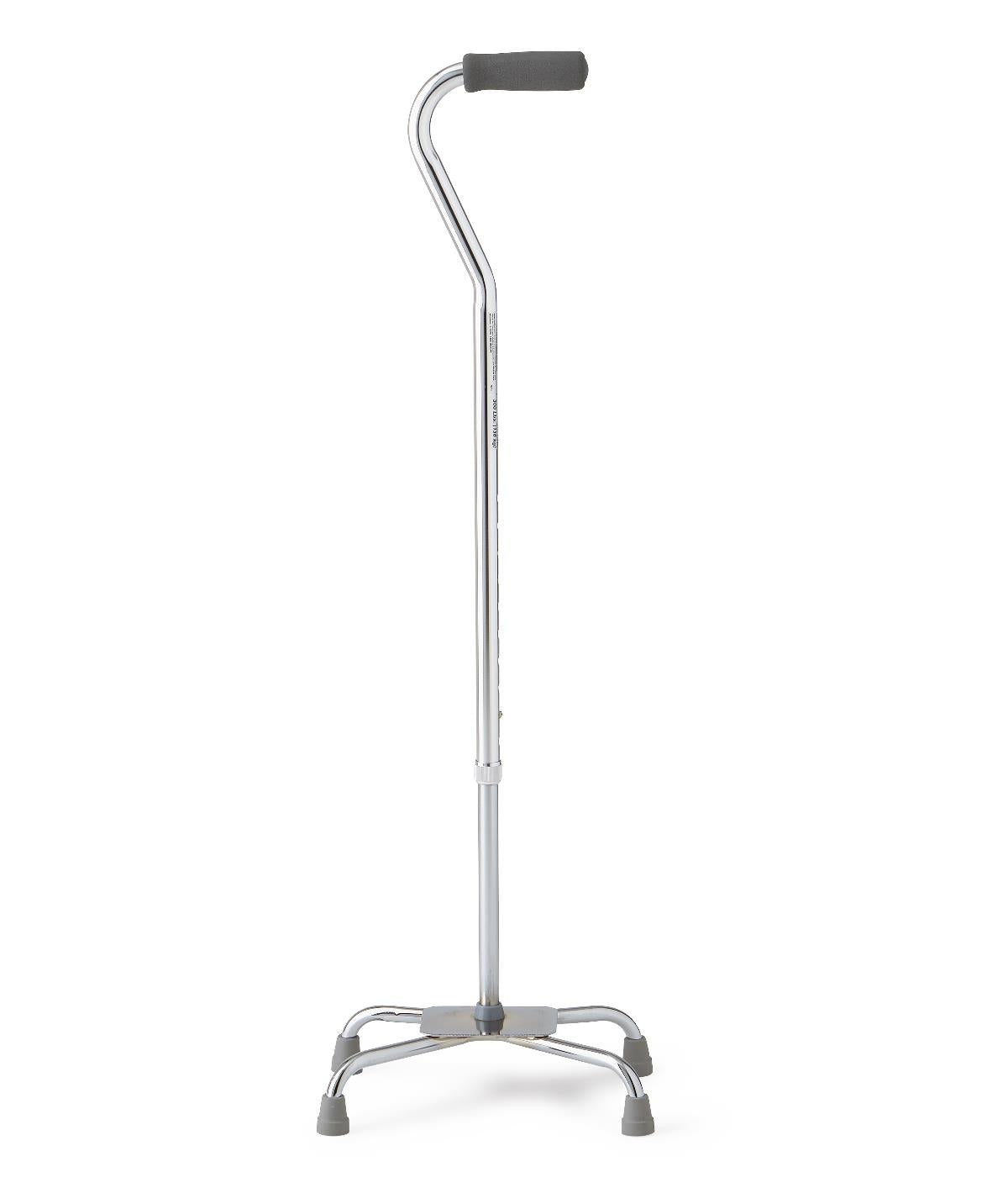 Large Base Quad Cane | Extra Stability | Adjustable Height