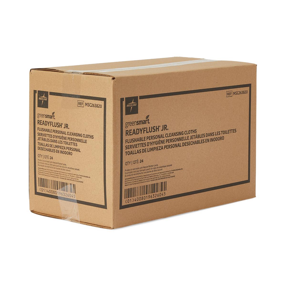 Medline ReadyFlush Wipes - Thumbnail 4