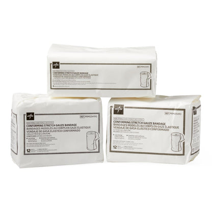 Conforming Stretch Gauze Bandage, Nonsterile, Various Sizes