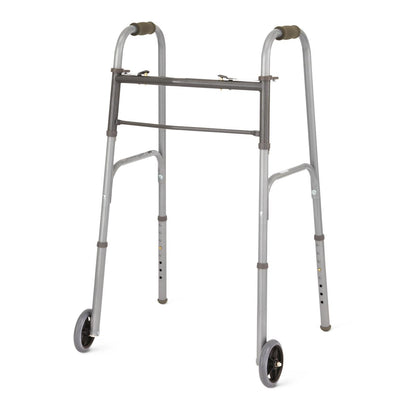 Adult Basic Two-Button Folding Walker
