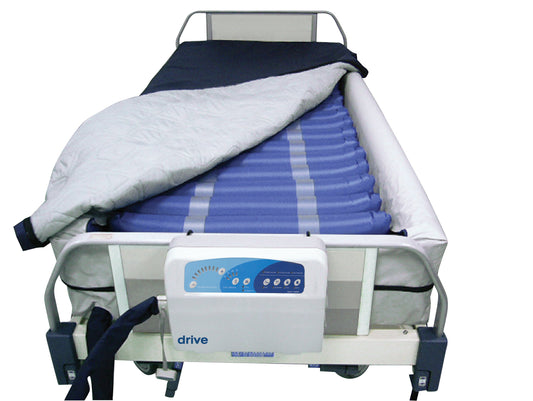 Med Aire 8" Defined Perimeter Low Air Loss Mattress Replacement System with Low Pressure Alarm