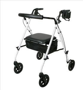 Luxe Rollator (White)