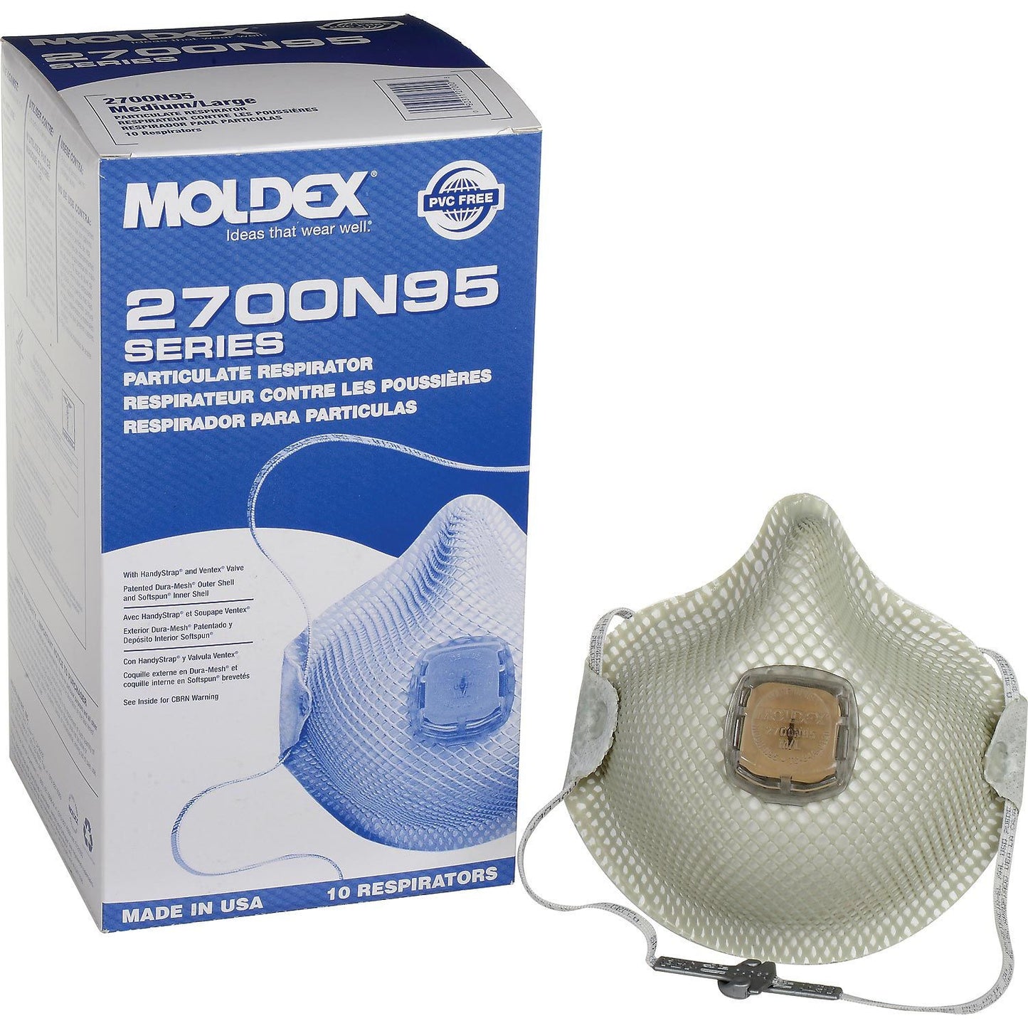 Moldex 2700 N95 Particulate Respirator