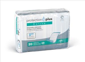 Protection Plus Deluxe Disposable Underpads, 23x36, 20/bg (case of 6 bg)