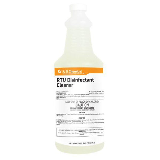 RTU Disinfectant Spray, 1 Quart - Medical Grade