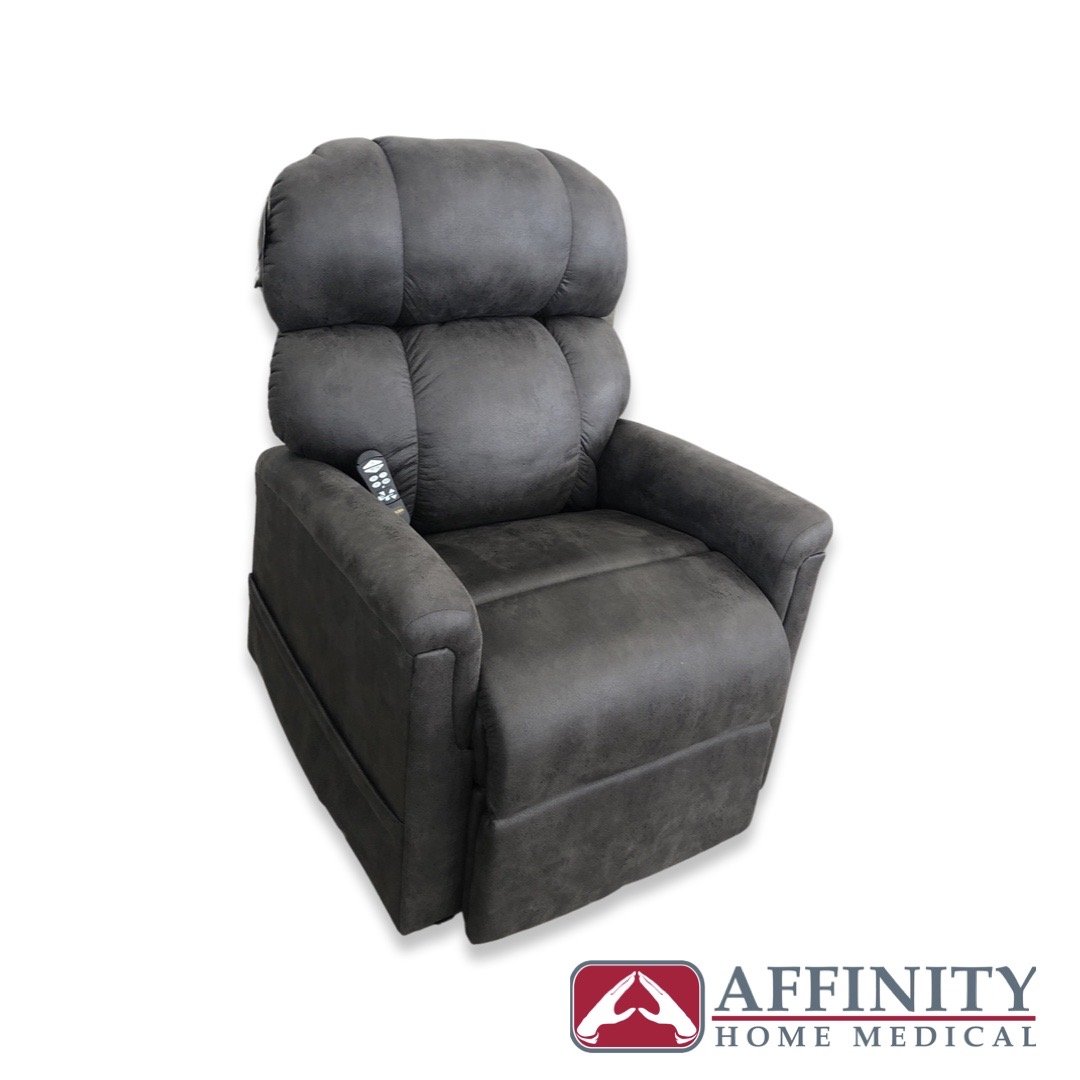 Maxicomfort  PR-535 Tall- Smoke Microsuede w/ Foot rest extension