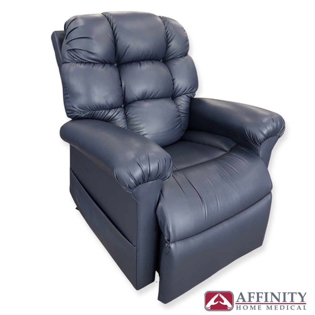 Cloud PR-515 Maxicomfort with twilight- Luxury Lift Chair- - Night Navy Brisa