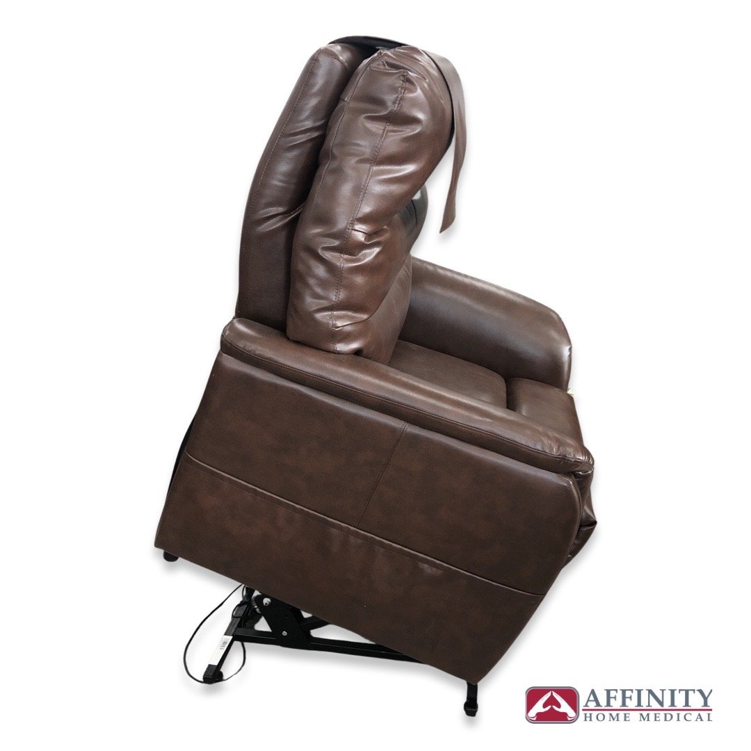 ELARA PR-118 3 POSITION LIFT CHAIR - CHESTNUT VINYL - IN STOCK*