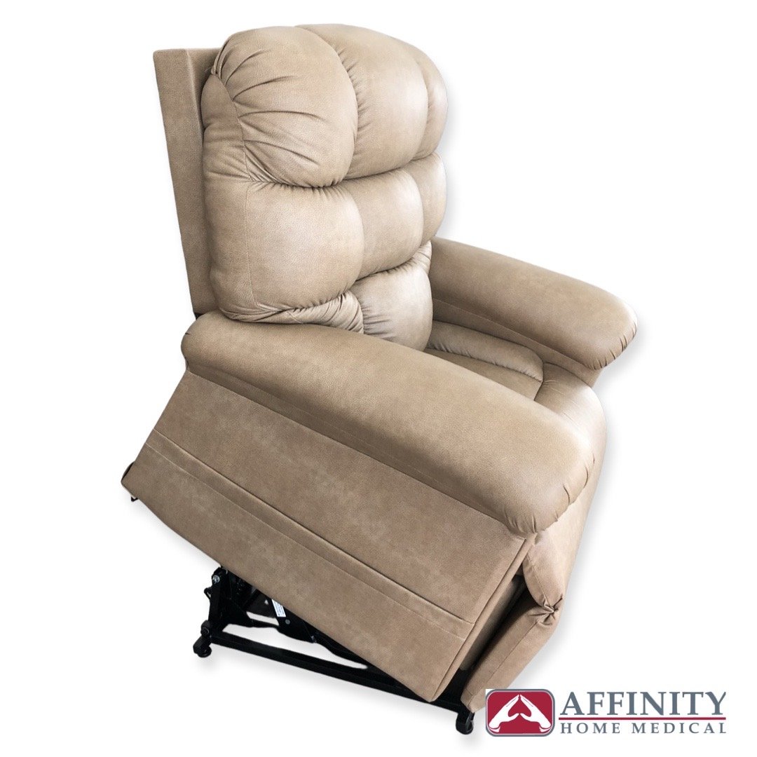 CLOUD PR-515 MAXICOMFORT WITH TWILIGHT - LUXURY LIFT CHAIR - SADDLE BRISA - IN STOCK*