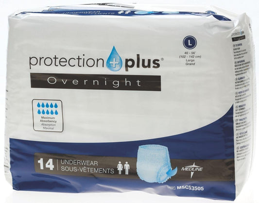 Protection Plus Overnight Protective Underwear - CLEARANCE 50% off