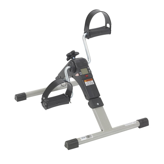 Folding Exercise Peddler with Electronic Display